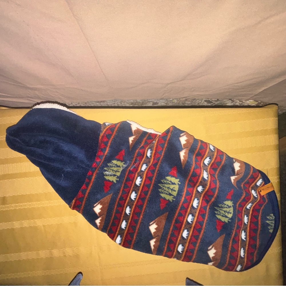 Cozy Patterned Dog Sweater